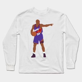 Charles Barkley Suns Long Sleeve T-Shirt